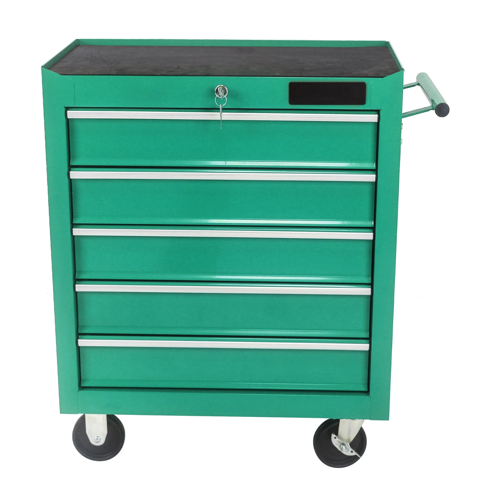 Rolling Tool Chest with Wheels 5 Drawers Toolbox on Wheels Multifunctional Rolling Tool Chests&Cabinets,Craftsman Tool Chest with Key for Workshop,Garage,Green
