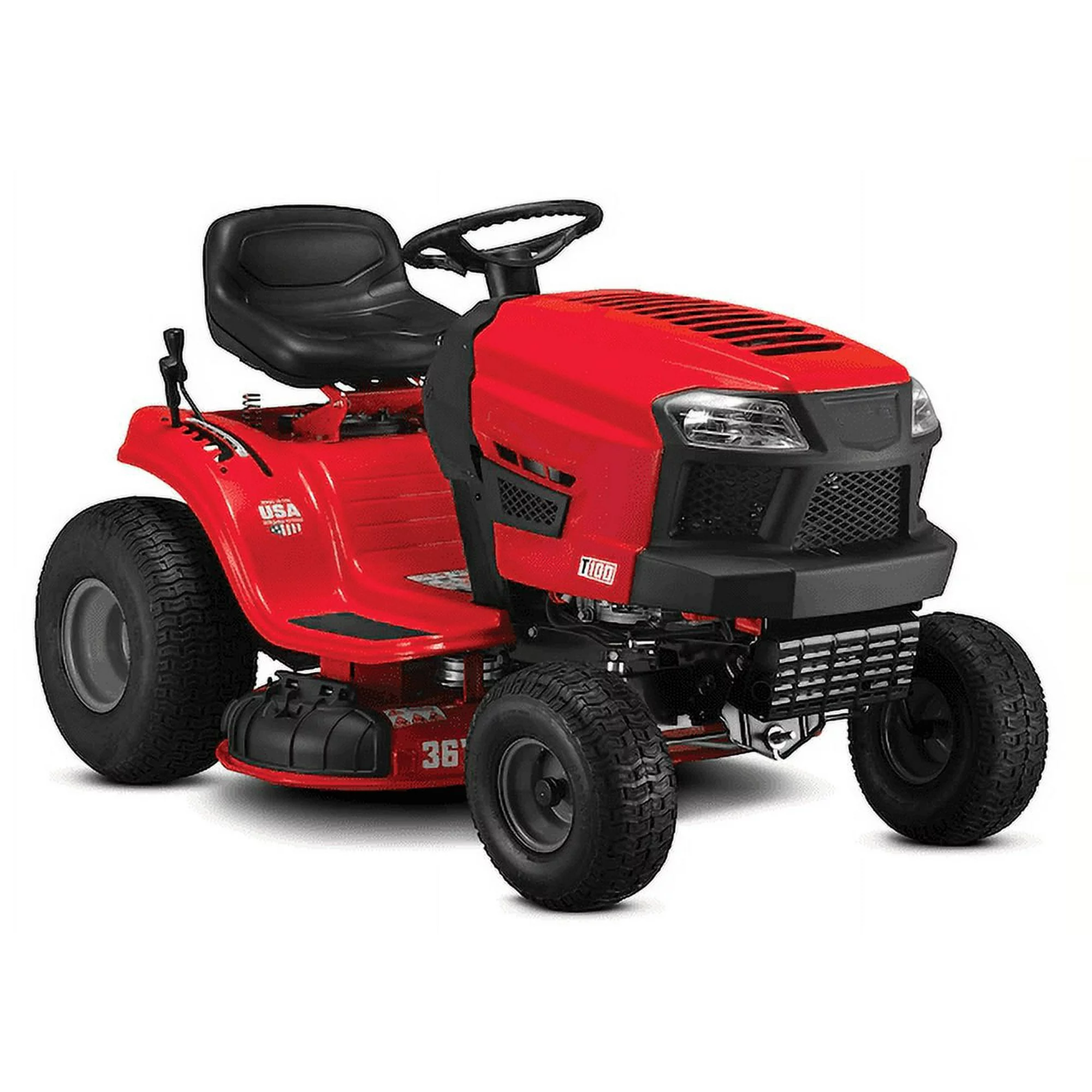 Craftsman T100  36 11.5-HP Manual/Gear 36-in Riding Lawn Mower with Mulching Capability