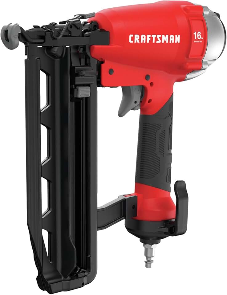 CRAFTSMAN Finish Nailer, 16GA, Oil Free Pump, Pneumatic (CMPFN16K)