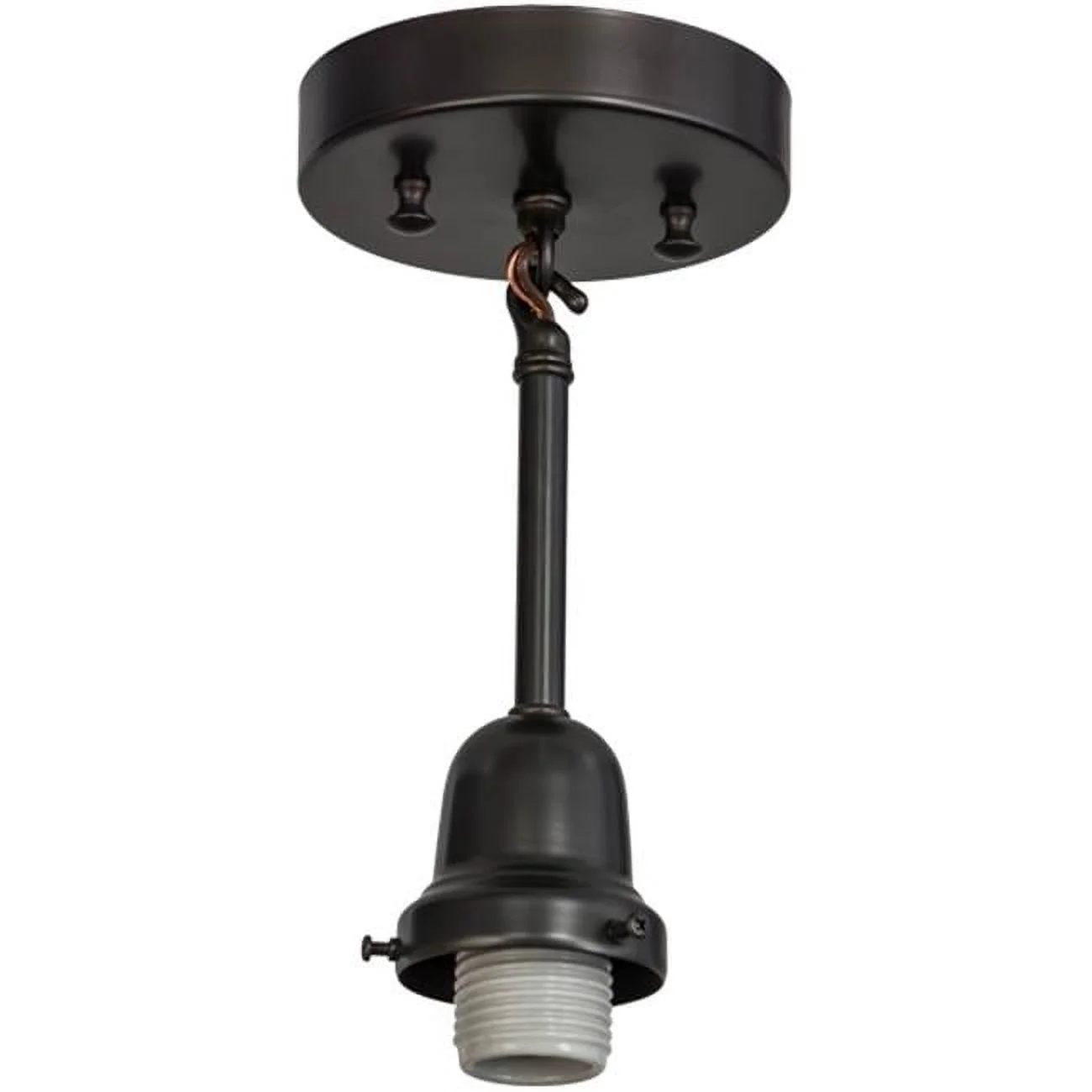 Meyda  Craftsman Brown on Brass 1 Light Pendant Hardware - Craftsman - Lodge