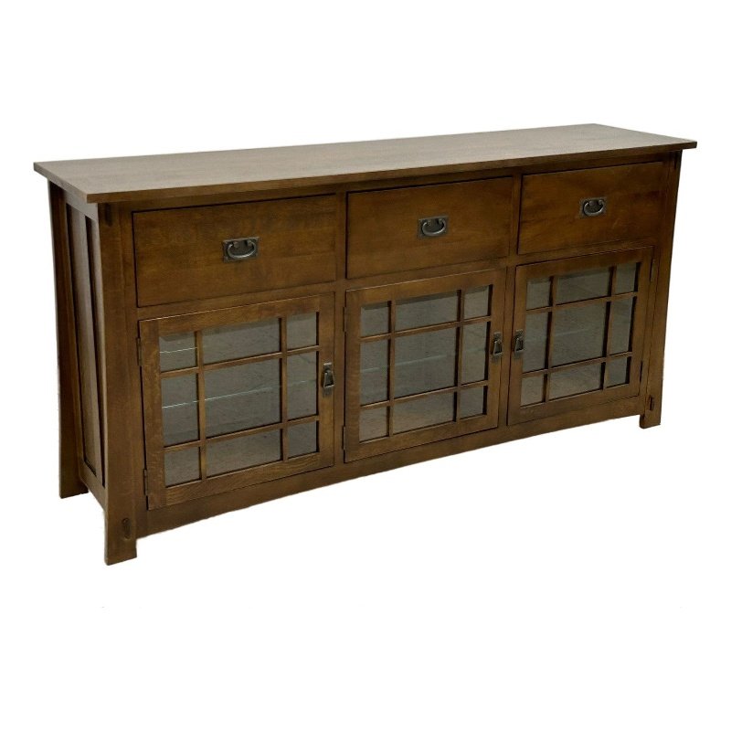 Craftsman Style Quarter Sawn Oak Sideboard - 72