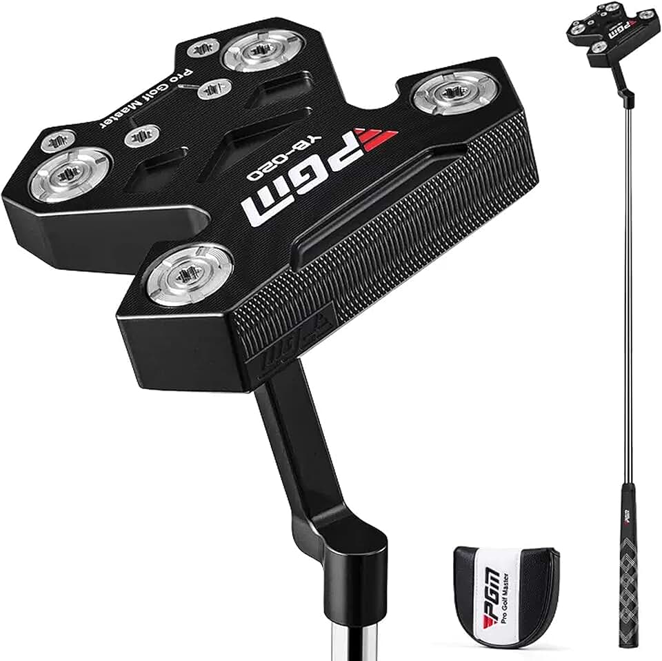 Golf Putter Club with Aircraft-Grade Aluminum and CNC Craftsmanship for Ultra-Low Center of Gravity