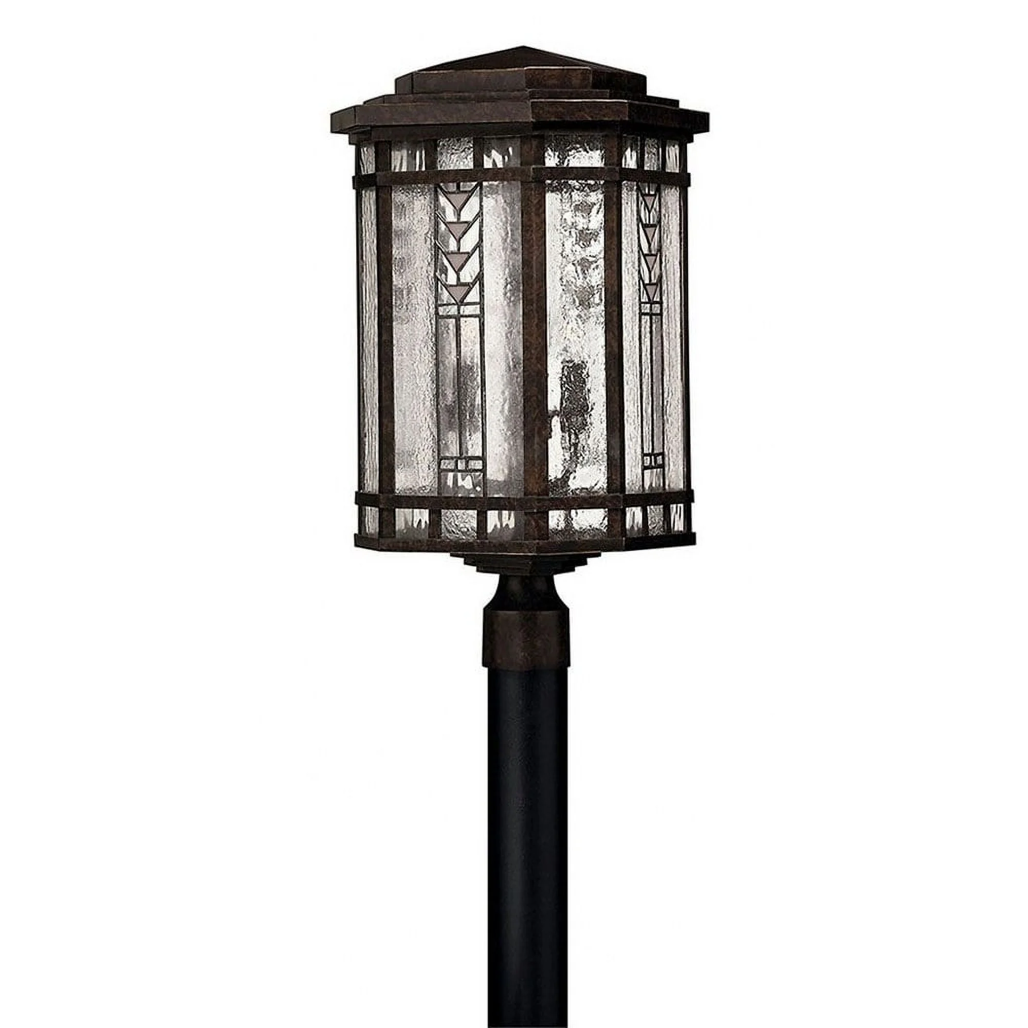 Hinkley Lighting - Tahoe - Brass Outdoor Lantern Fixture in Craftsman-Rustic
