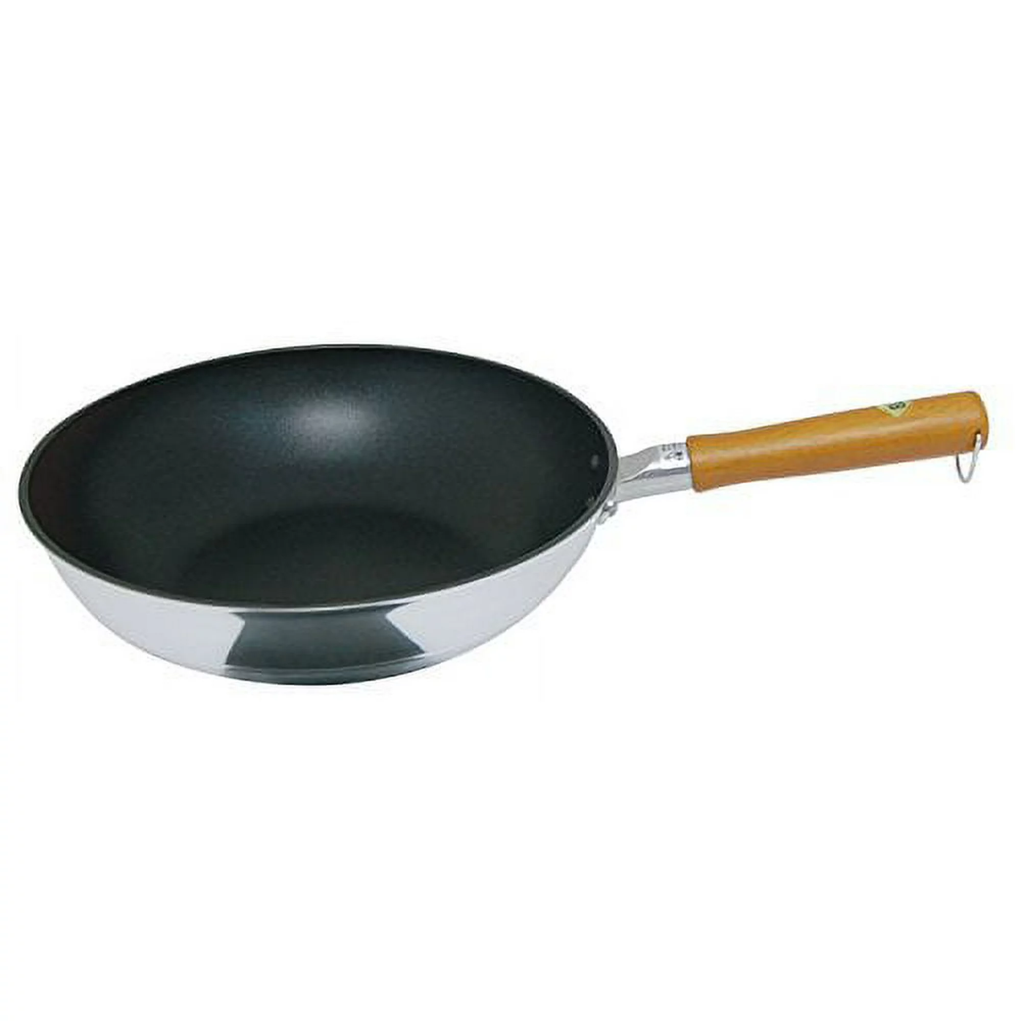Urushiyama Metal Industry Stir Frying Pot, Frying Pan, Deep 28cm, For Gas Fires, Premium Teflon Platinum Plus Processing, Made in Japan, Craftsmanship
