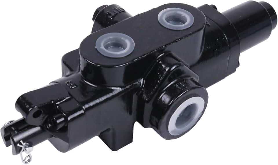 ZTUOAUMA Hydraulic Control Valve Body without Handle 900-3909-89 1/2'' Work Ports 3500PSI 20GPM Compatible with Bandit Wood Chipper MTD 718-0481A Troy Bilt Craftsman Log Splitter