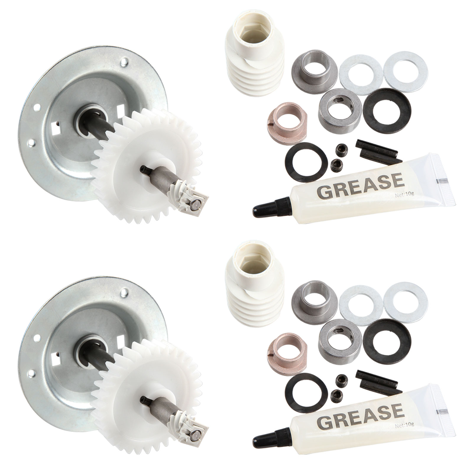 KeylessOption Garage Door Gear and Sprocket Kit for Liftmaster 41C4220A fits Chamberlain, Sears, Craftsman 1/3 and 1/2 HP Chain Drive Models, 2 Pack