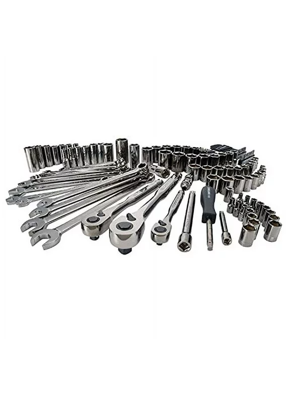 Craftsman 121 Piece SAE and Metric Chrome Mechanic Tool Set