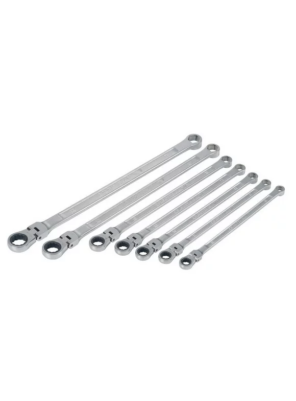 Craftsman V-Series Metric Extra Long Flex Head Box Wrench Set 7 pc