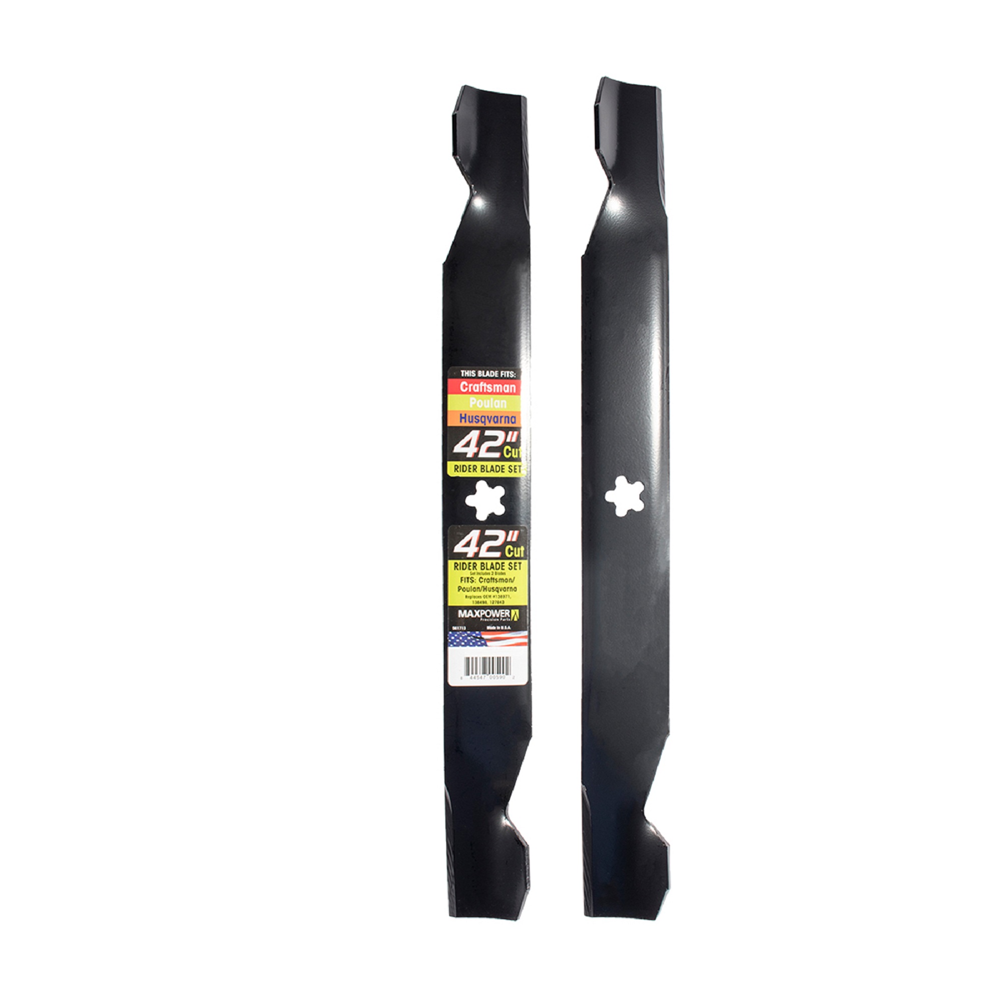 MaxPower 561713 (2) Blade Set for 42