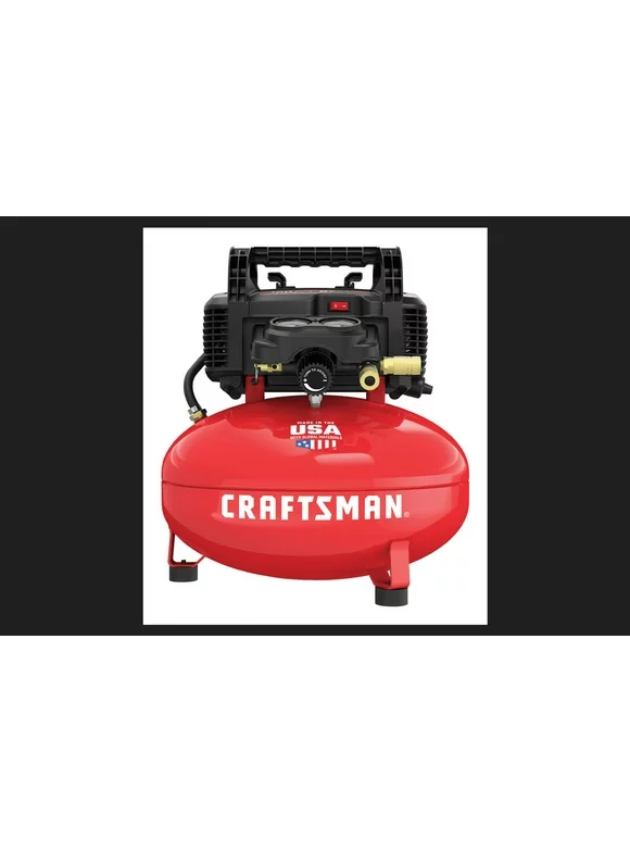 Craftsman 6 gal Pancake Portable Air Compressor 150 psi 0.8 HP