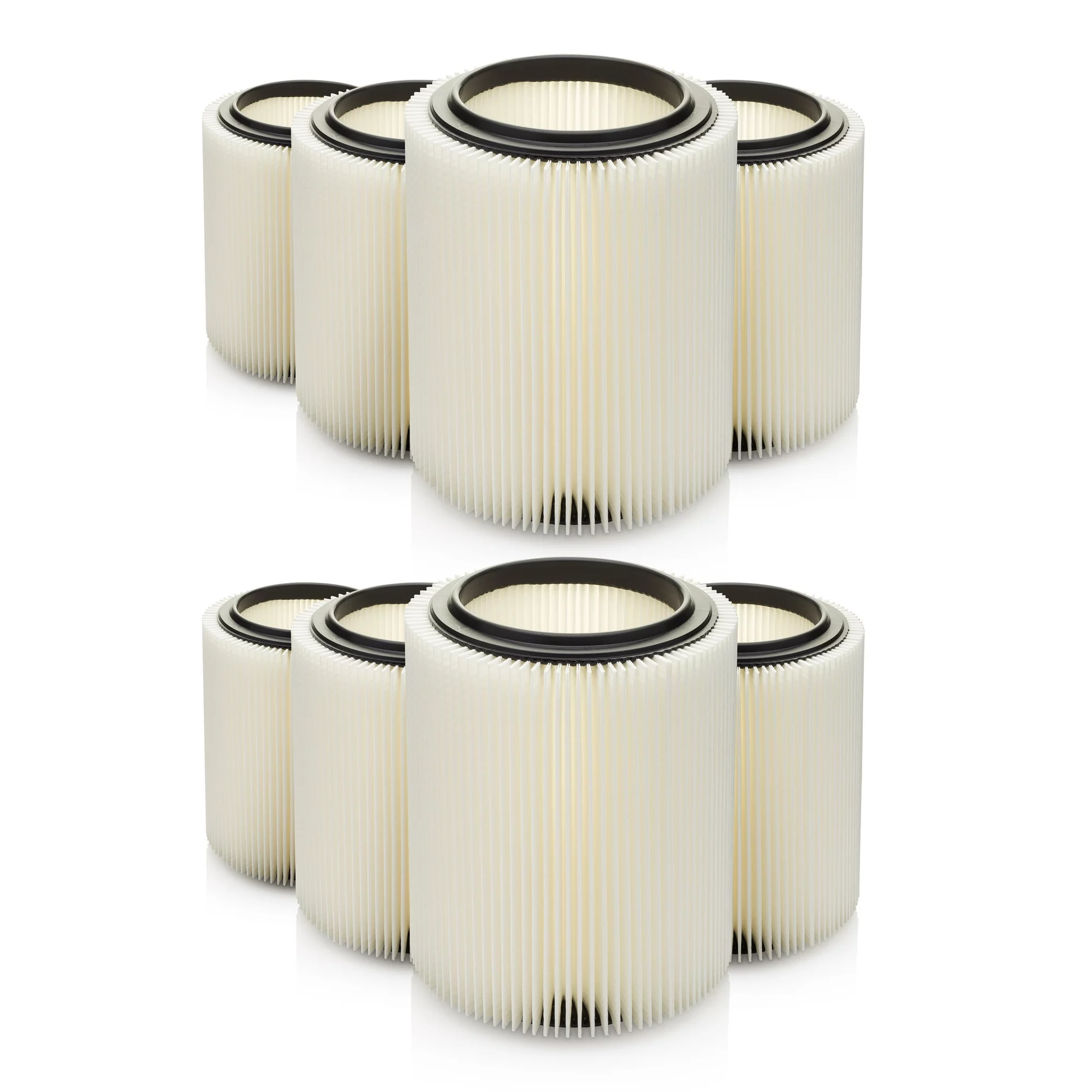 Craftsman & Ridgid Replacement Filter 8 Pack, part # 17816