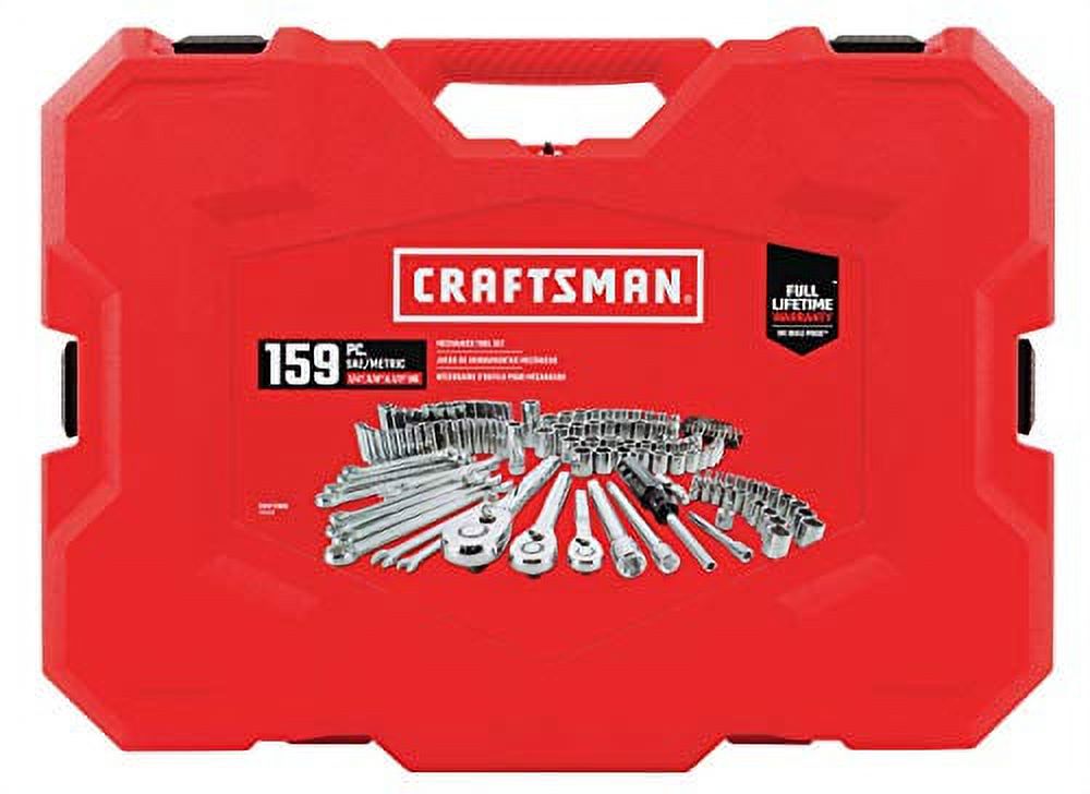 Craftsman 159 Piece 3 Drive Mechanics Tool Set