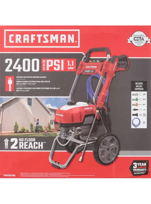 Craftsman Electric Cold Water Pressure Washer 1 ea