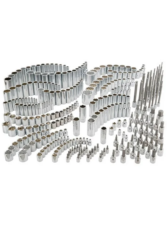 Craftsman 1/4 & 3/8 & 1/2 in. drive SAE 6 and 12 Point Socket Set 299 pc