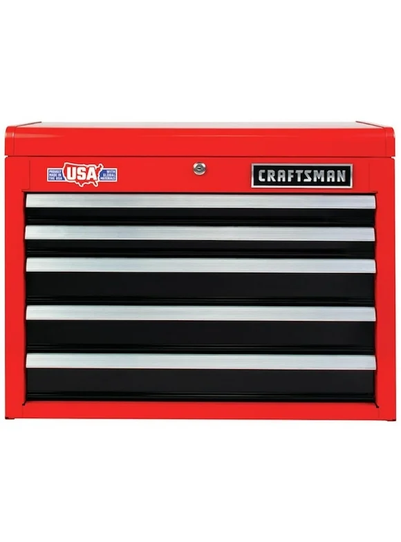 Craftsman 2000 Series 5-Drawer Steel Tool Chest 26 x. 19.75 x 12 Garage Storage