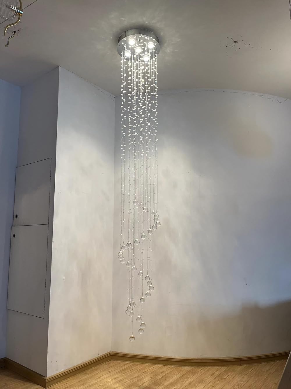 Spiral Crystal Chandelier - 94