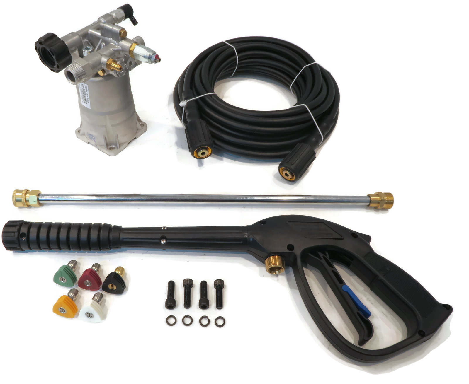 The ROP Shop | Power Pressure Washer Pump & Spray Kit For Sears Craftsman Generac 020467-0. TRS Part Number: 800002