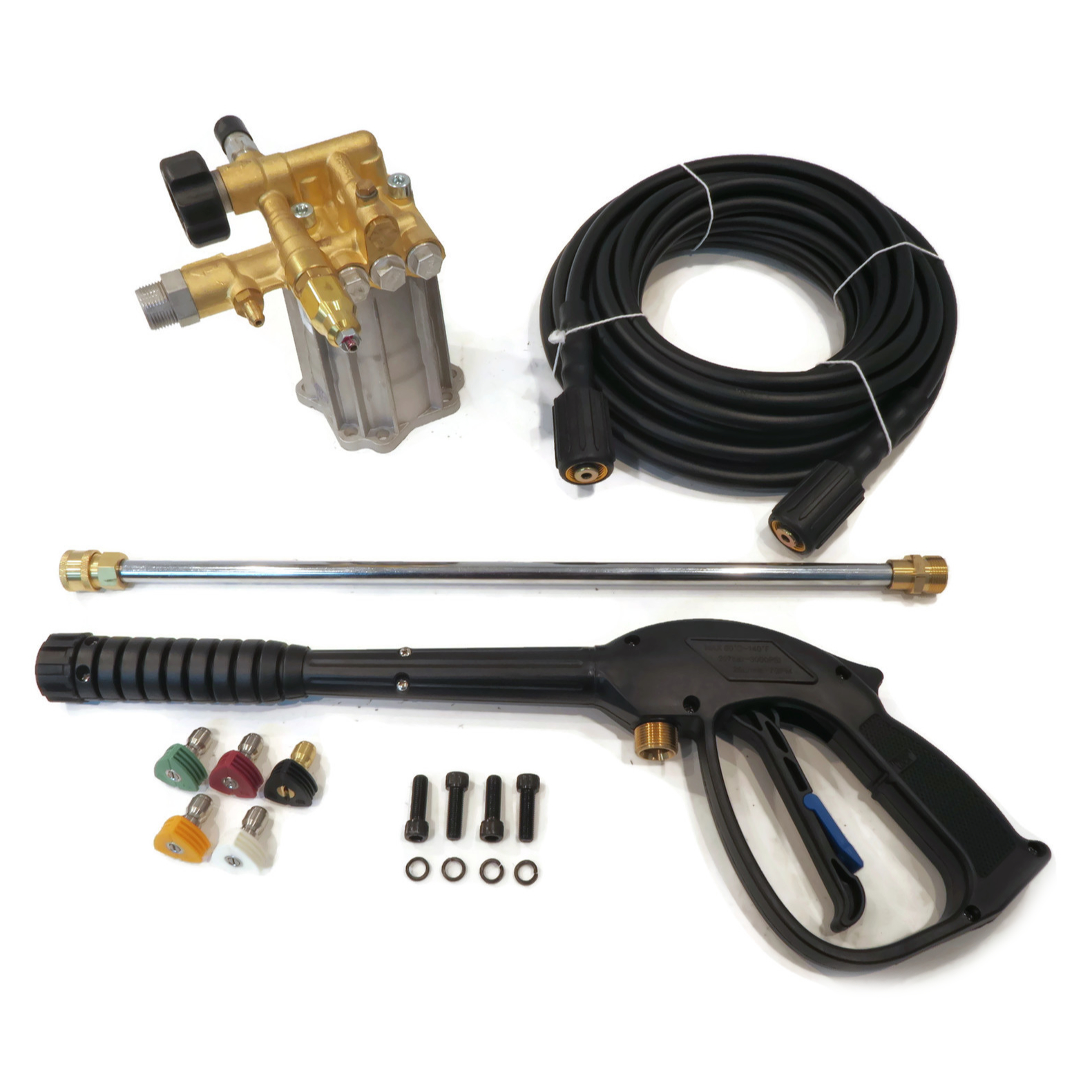 The ROP Shop | 3000 PSI Pressure Washer Pump for & Spray Kit for Sears Craftsman Generac 020467-0