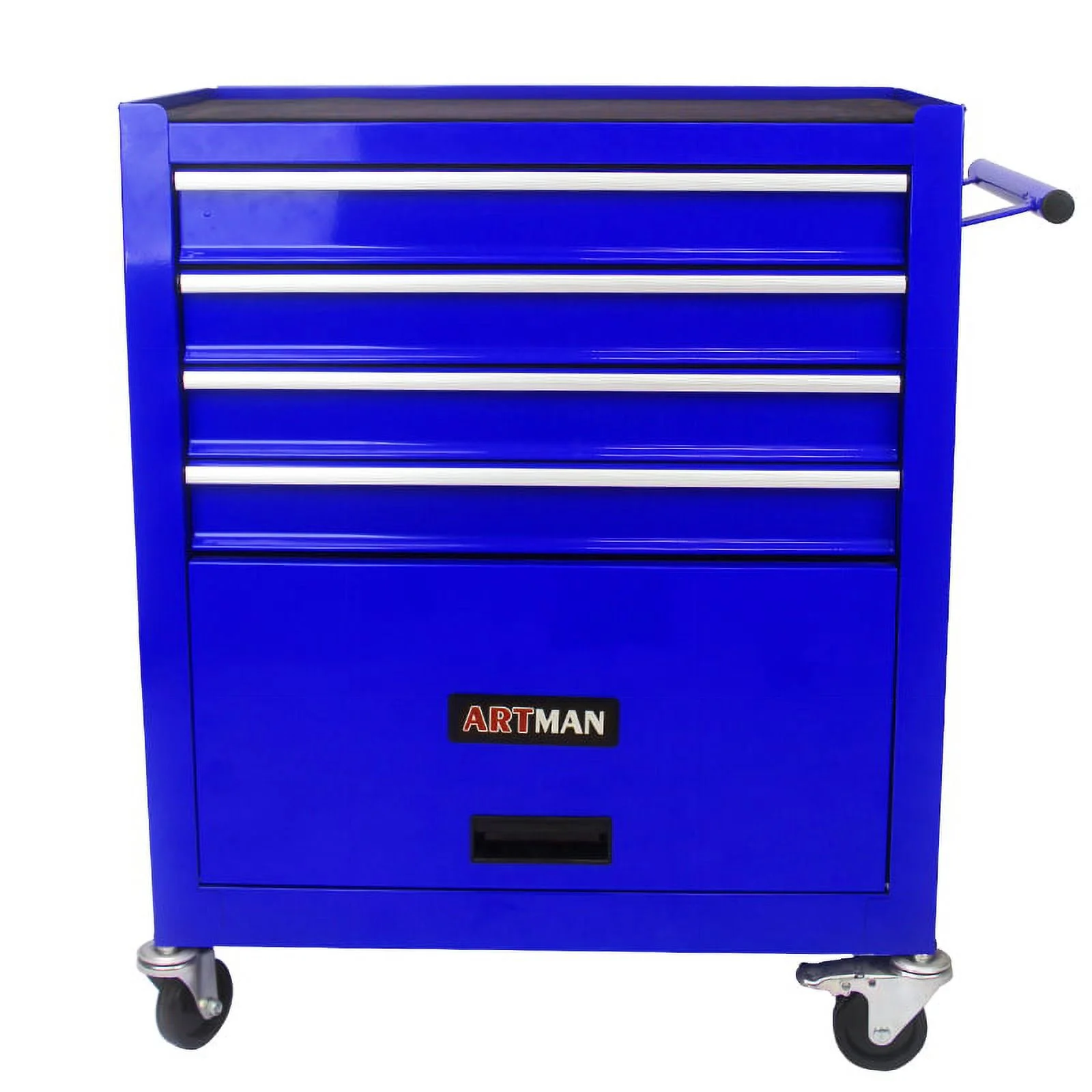 Donext Rolling Tool Chest with Wheels 4 Drawers Tool Cart Toolbox on Wheels Multifunctional Rolling Tool Box Tool Chests&Cabinets,Craftsman Tool Chest with Key for Workshop,Garage,Warehouse, Blue
