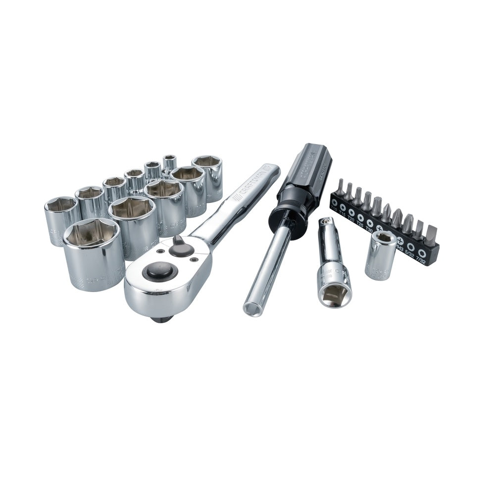 1PC Craftsman Craftsman CMMT12012 Nano Mechanic Tool Set, 3/8 inch