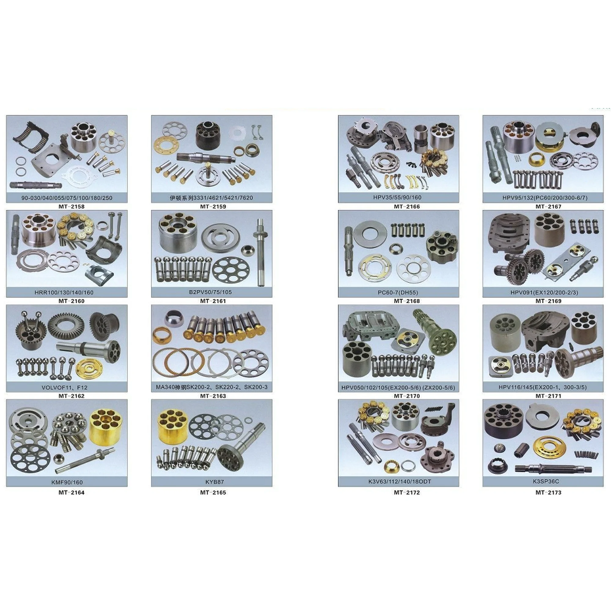 1733441 1733441 Barrel ,Cylinder Block Fits CAT 320C E320D E320E M5X130 Swimg Motor