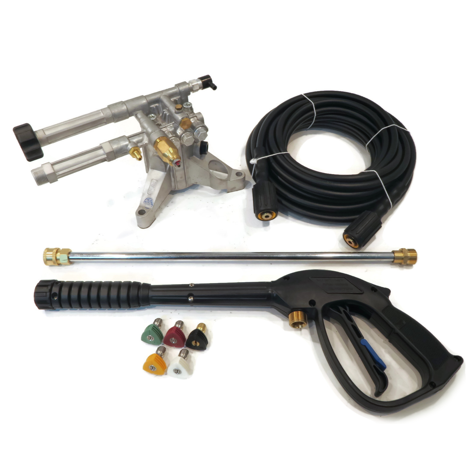 The ROP Shop | Universal AR Pressure Washer Pump & Spray Kit 2400 PSI Generac Briggs Craftsman. TRS Part Number: 800009
