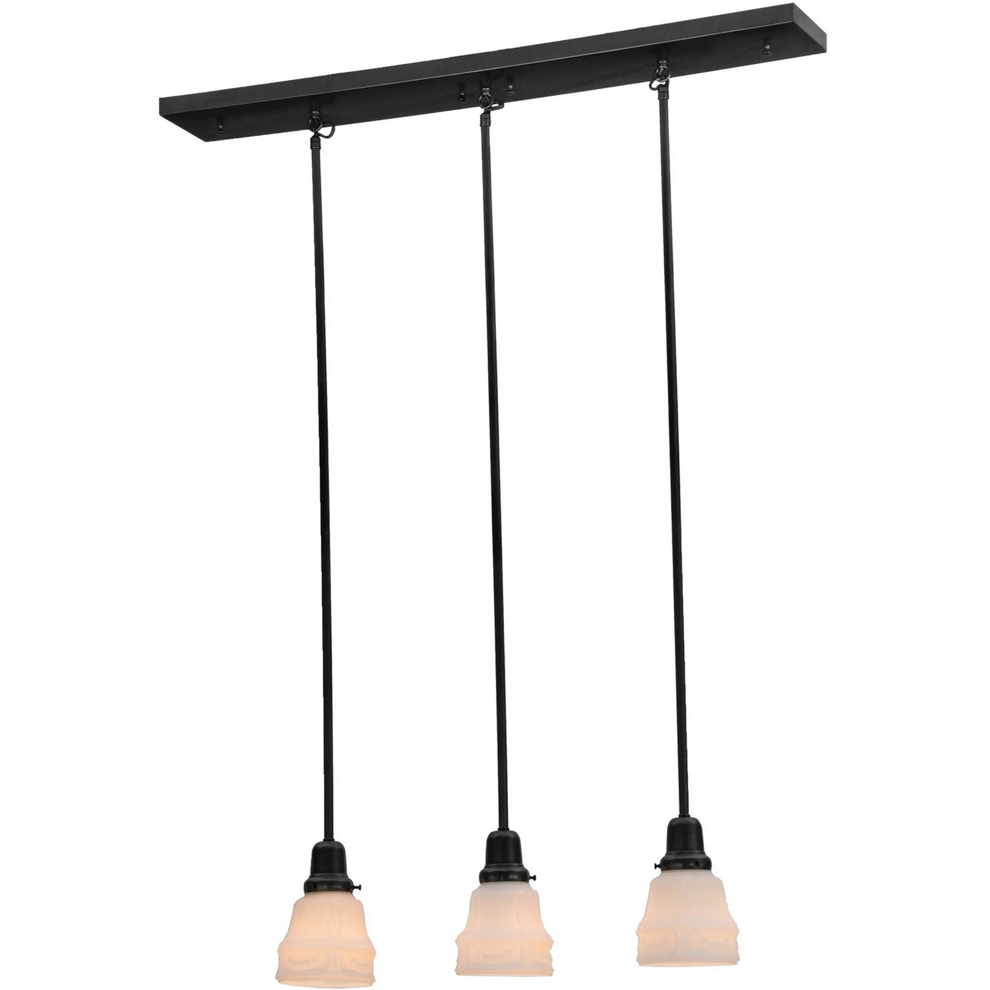 Meyda Lighting 36'L Garland 3 Lt Island Pendant, Craftsman - 145163