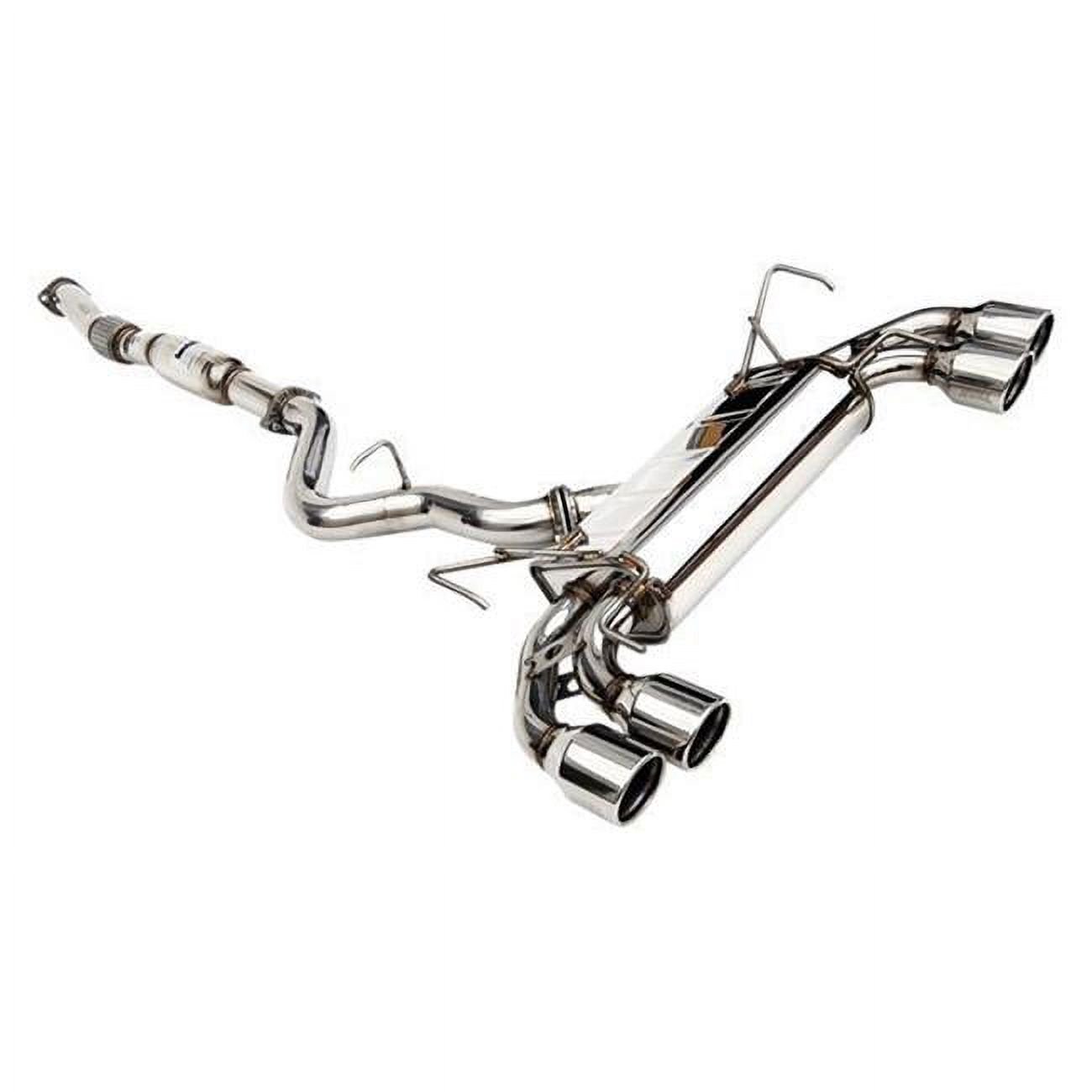 Invidia  Hatch Dual Q300 Stainless Steel Tip Cat-Back Exhaust for 2008 Plus Subaru STI