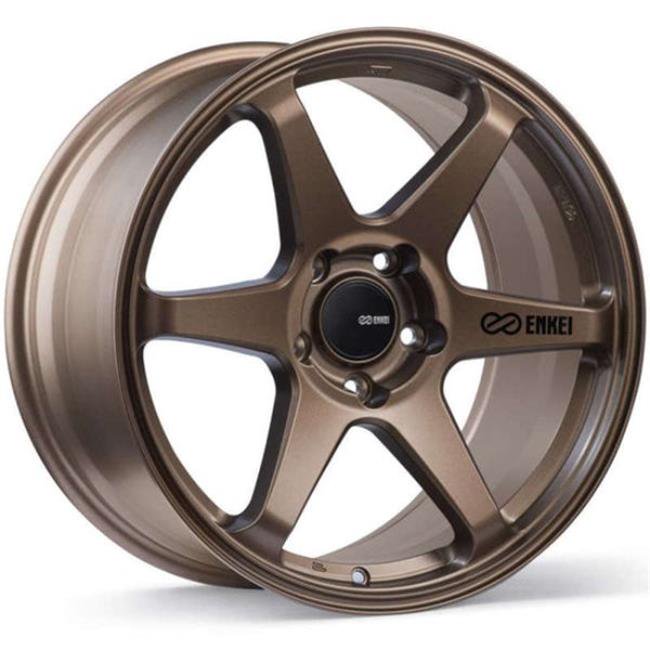 17 x 8 in. 40 mm Offset 5 x 114.3 Bolt Pattern 72.6 Bore Cyclone Matte Bronze Wheel