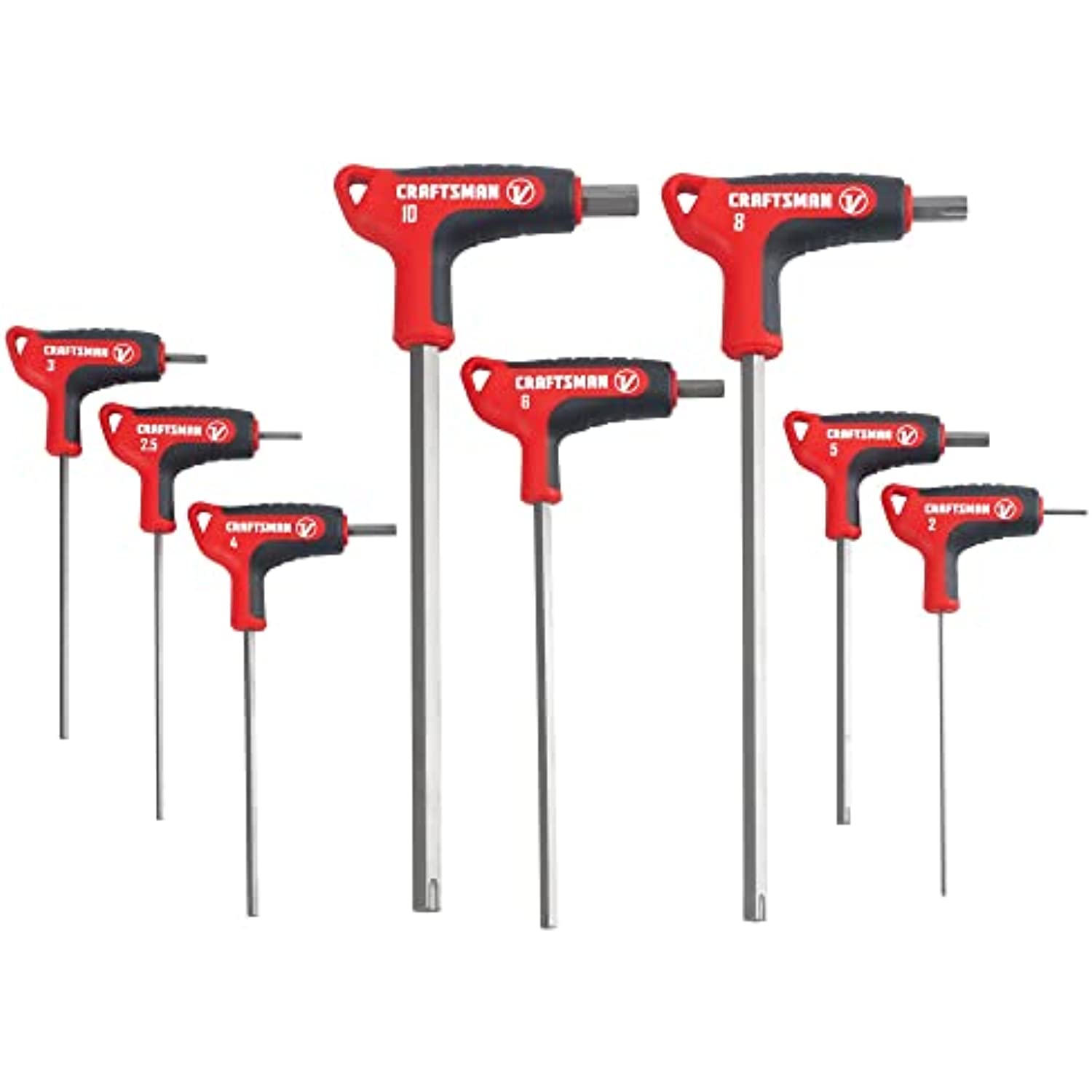 CRAFTSMAN V-SERIES 8PC X-TRACT MM T-HANDLE SET (CMHT26161V)