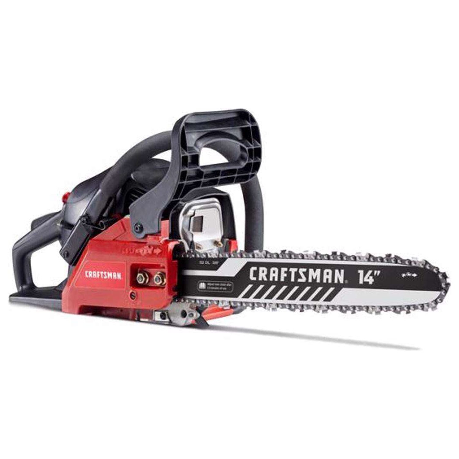 Craftsman S145  41AY4214793 2-Cycle Gas Chainsaw, 14 Inch