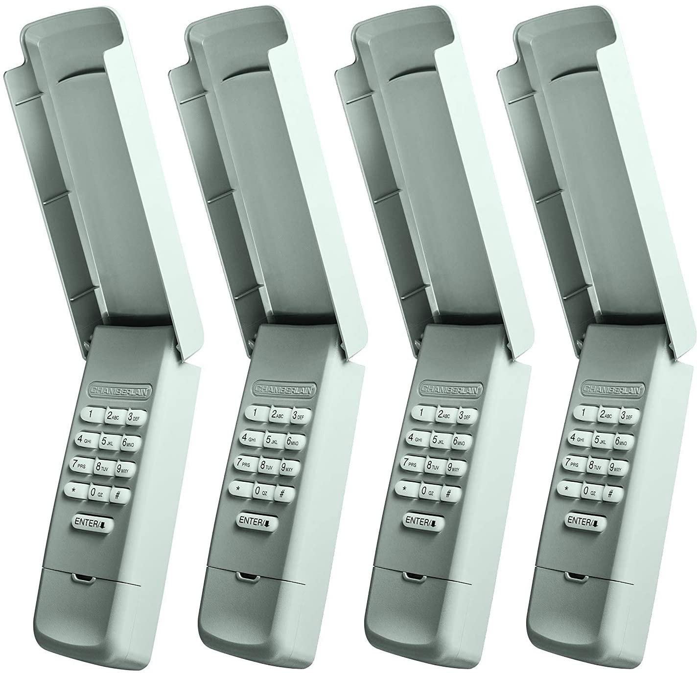 Chamberlain/LiftMaster/Craftsman 940EV-P2 Garage Door Opener Keyless Entry Keypad, Security +2.0 Compatible - 4 Pack