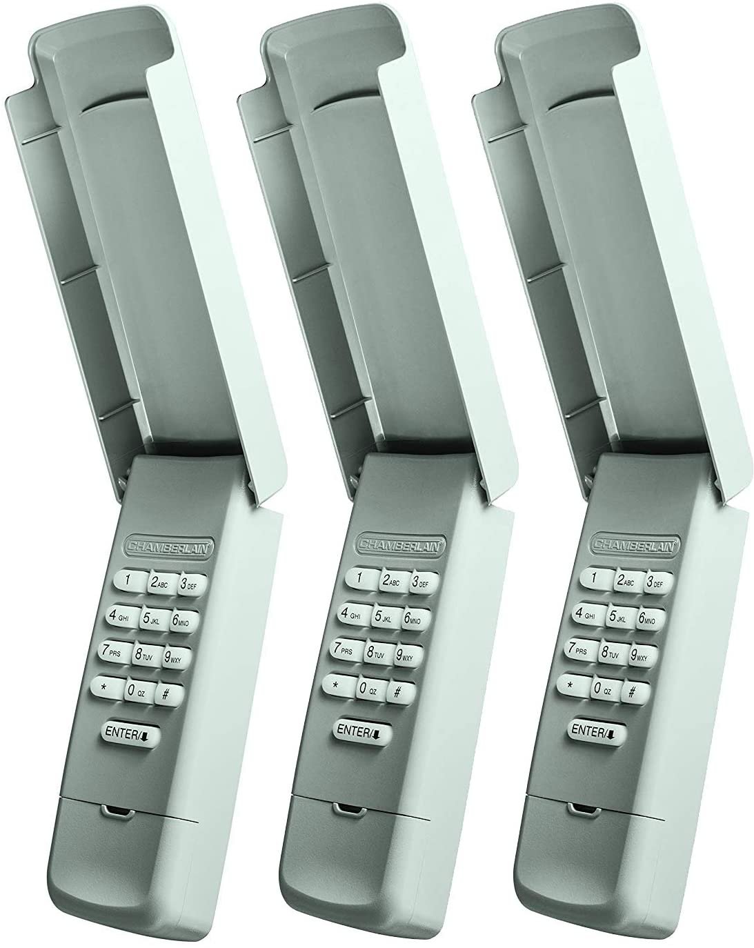 Chamberlain/LiftMaster/Craftsman 940EV-P2 Garage Door Opener Keyless Entry Keypad, Security +2.0 Compatible - 3 Pack