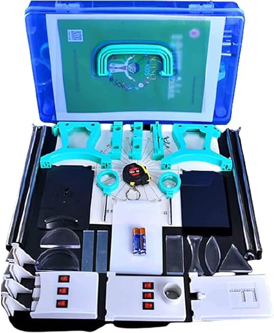 Optical Laboratory Equipment, Lab Activities Optical Learning Instruments, Physical Optics Experiment Box, Light Source Science Exploration Toy, fine Craftsmanship High Stability