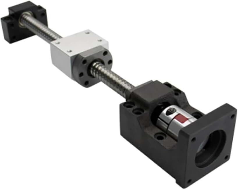 Linear Motion Cnc Ball Screw Sfu2010 Ball Screw Set Rolled Ball Screw