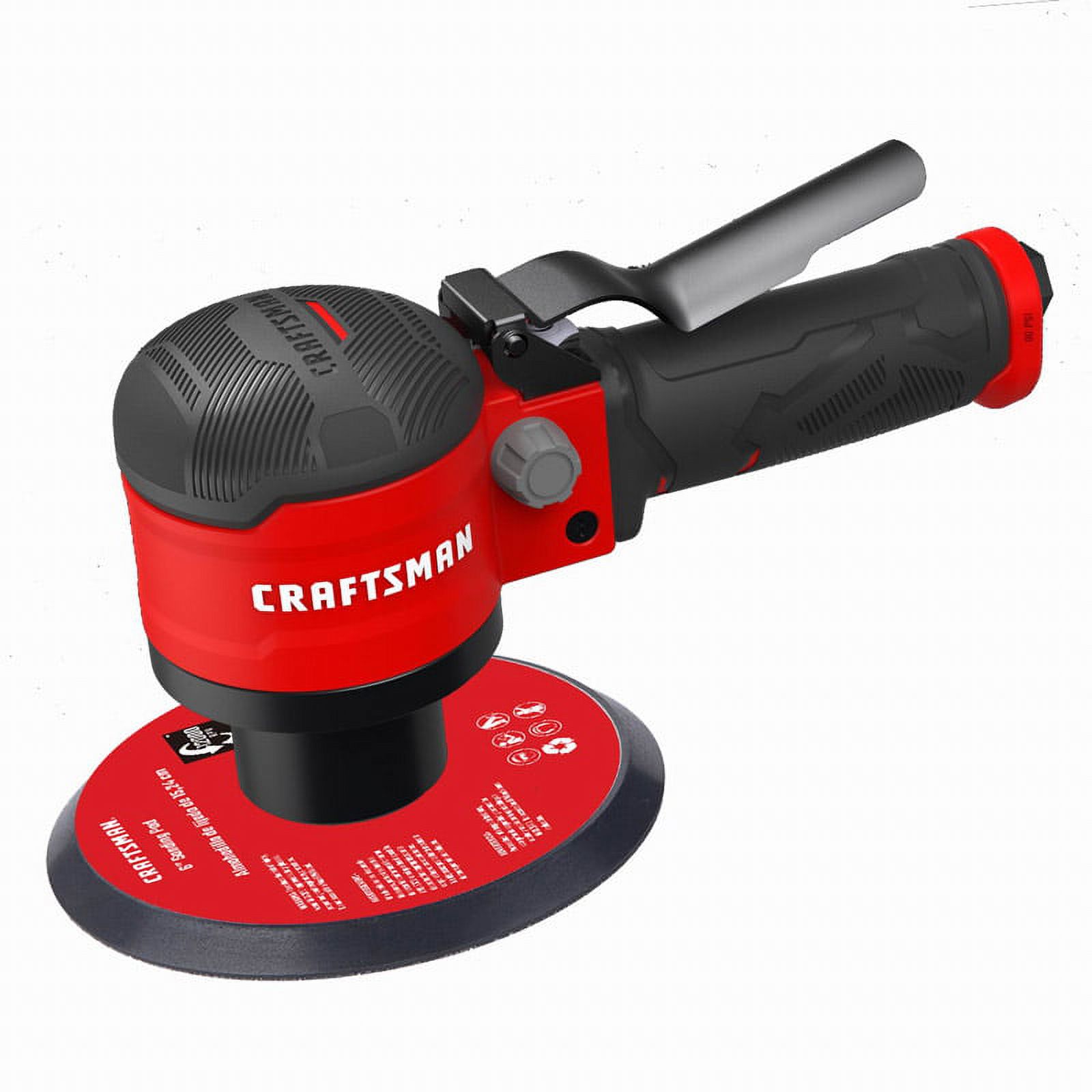 Craftsman  6 in.  Dual Action  Air Disc Sander  10000 rpm