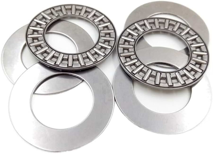 Plane Thrust Needle Roller Bearing AXK130170+2AS AXK140180+2AS AXK150190+2AS AXK0619+2AS 4Pcs(AXK160200 2AS)