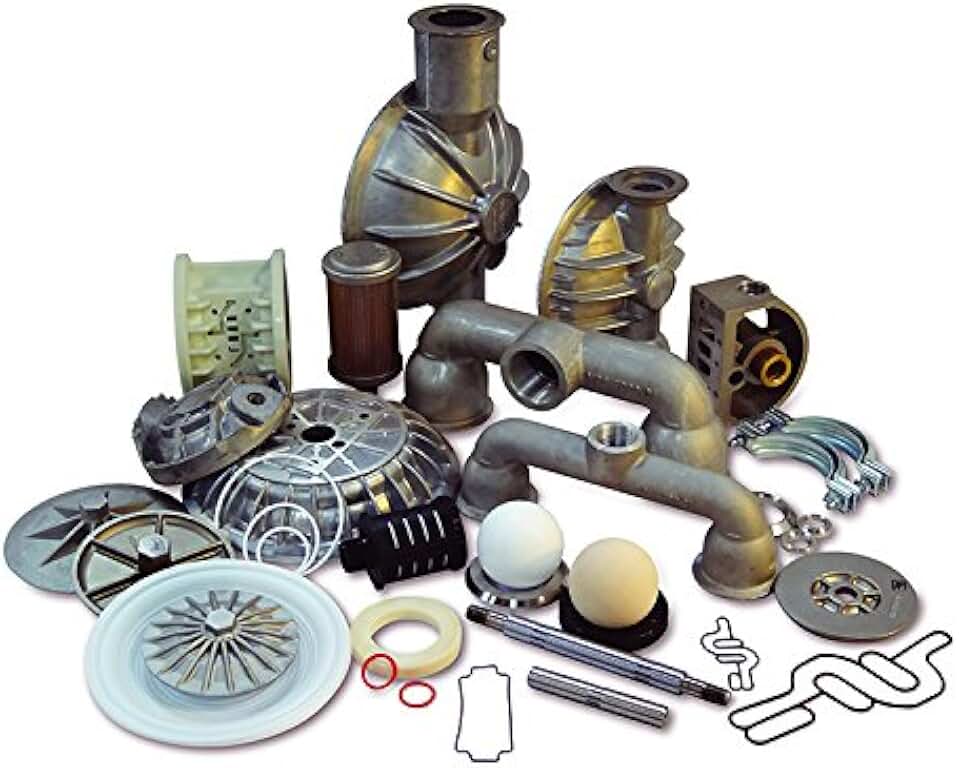 N15-9804-58 T15/P15/PV15/PX15 SANTOPRENE®/Metallic Fluid End Kit Replaces Wilden® 15-9804-58