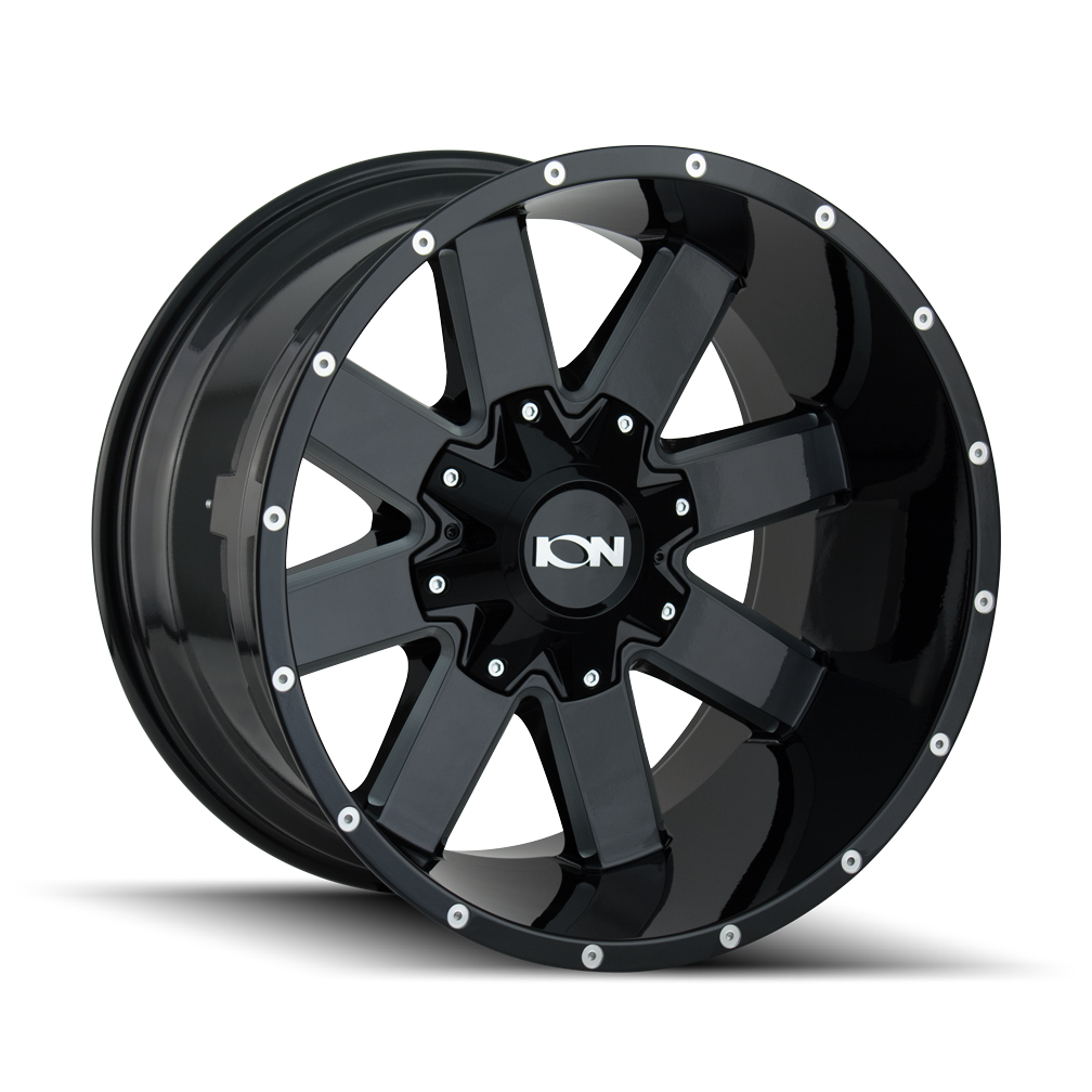 Ion 141 20X10 6X135/6X139.7 -19Et 106Cb Gloss Black Milled