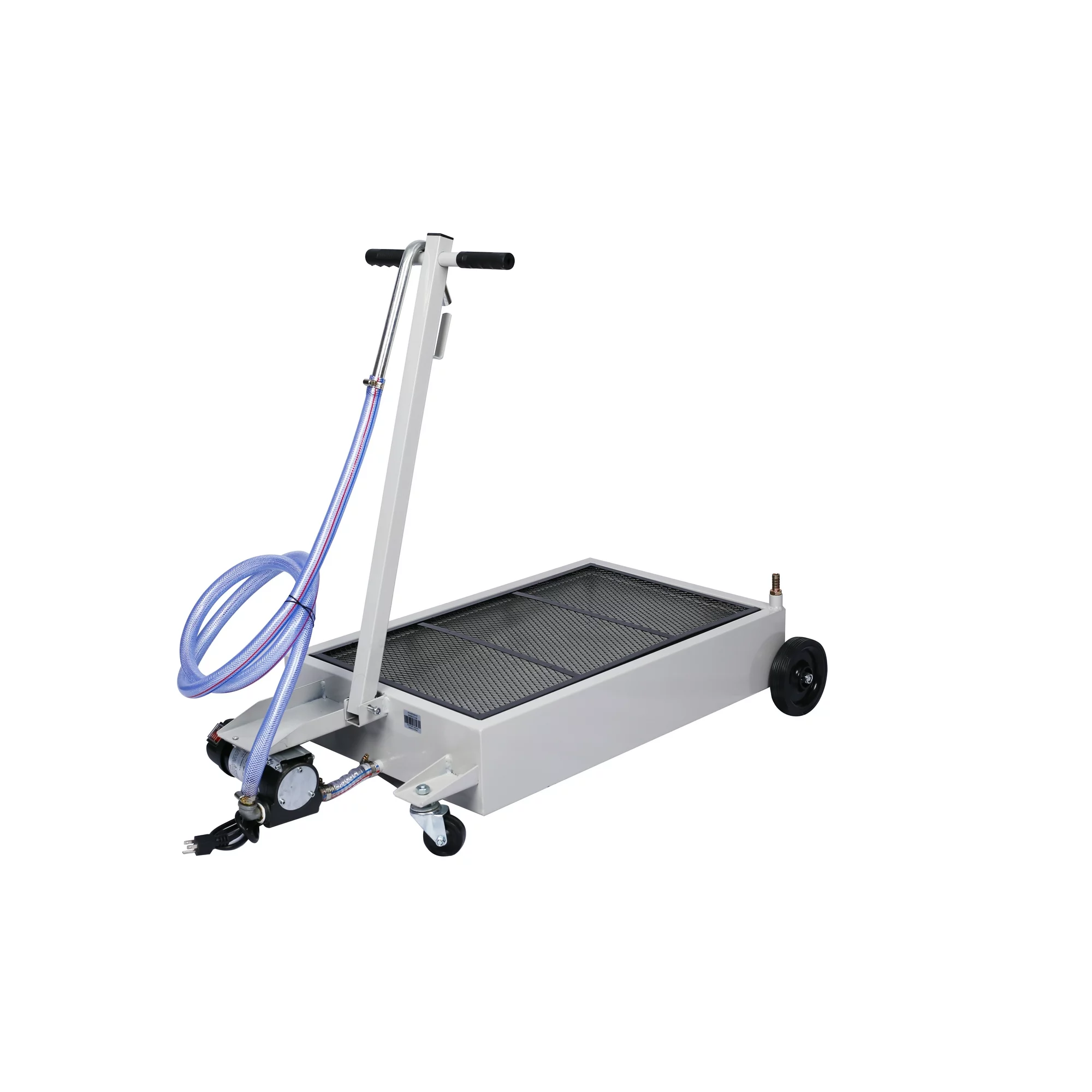 15gallon low profile oil drainer ,with electric pump