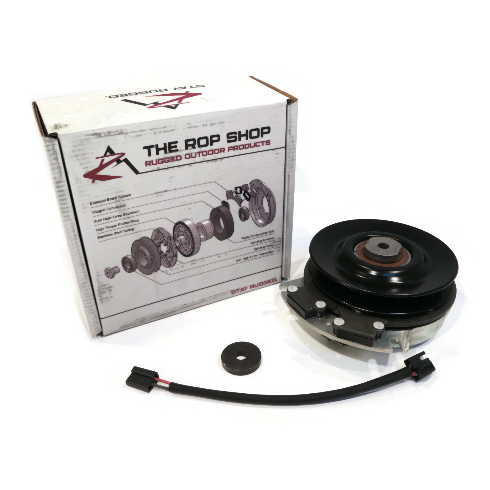 The ROP Shop | Electric PTO Clutch for Sears Craftsman 106880, 539106880 - Lawn Mower Engine