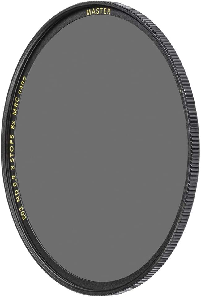 B+W 86mm MASTER Neutral Density 0.9 (3 Stop) MRC Nano 803M Glass Filter