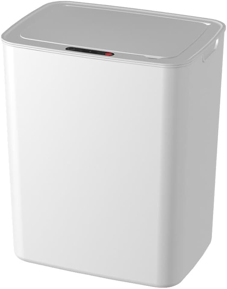 Kitchen Trash Bin Bathroom Touch Trash Can in The Toilet Smart Bucket Waste Bins Dustbin Smart Kitchen, 30.5CM