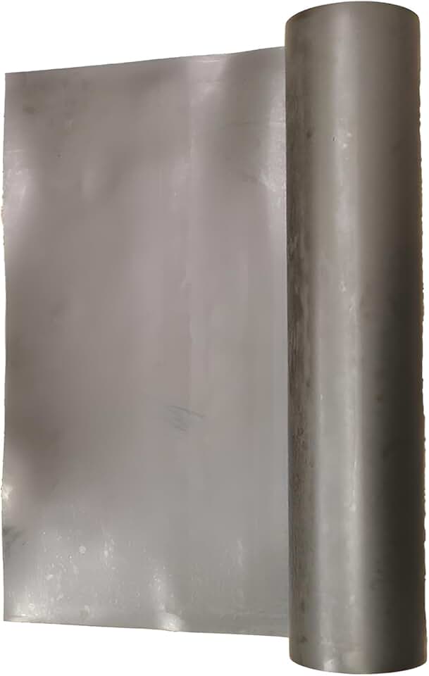 Rubber Sheet, Viton, Rubber Width 10 in, Rubber Length 3 ft, Rubber Thickness 1/2 in, 70A, Adhesive Backing