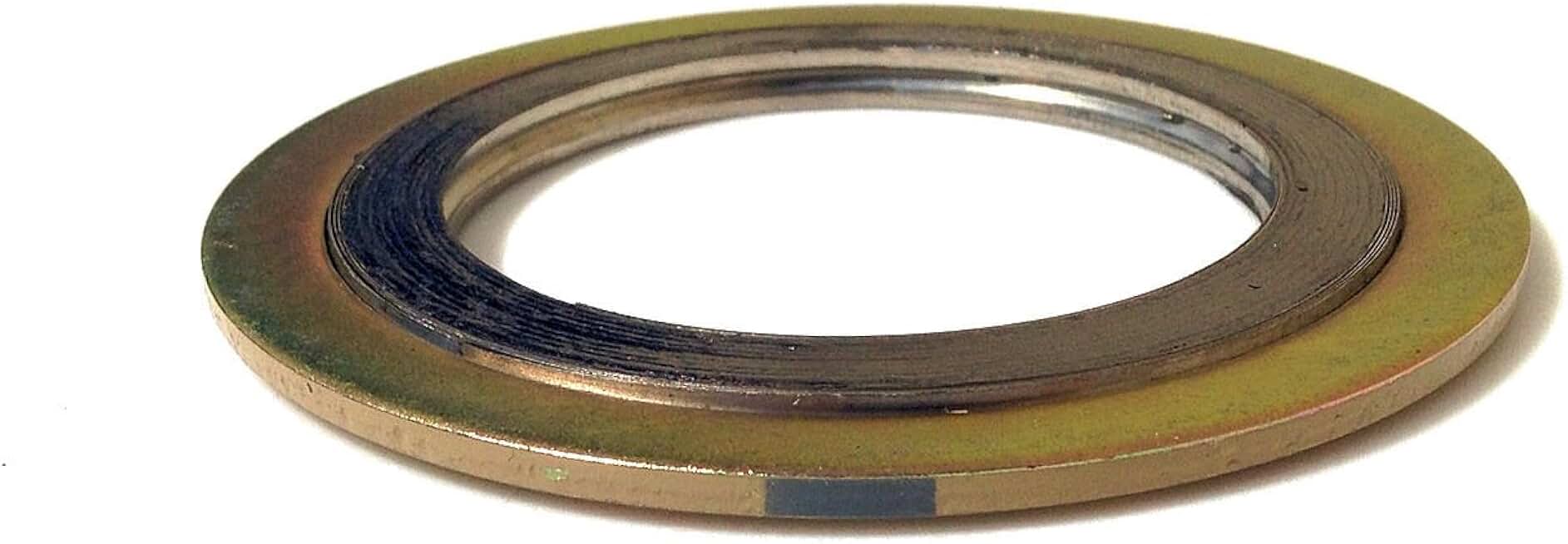 Sur-Seal, Inc. Teadit 90006276GR2500 Beige Band with Gray Stripe Hastelloy C 276 Spiral Wound Gasket, Flexible Graphite Filler, -300 to 850-Degrees F Temperature Range, 6.75 