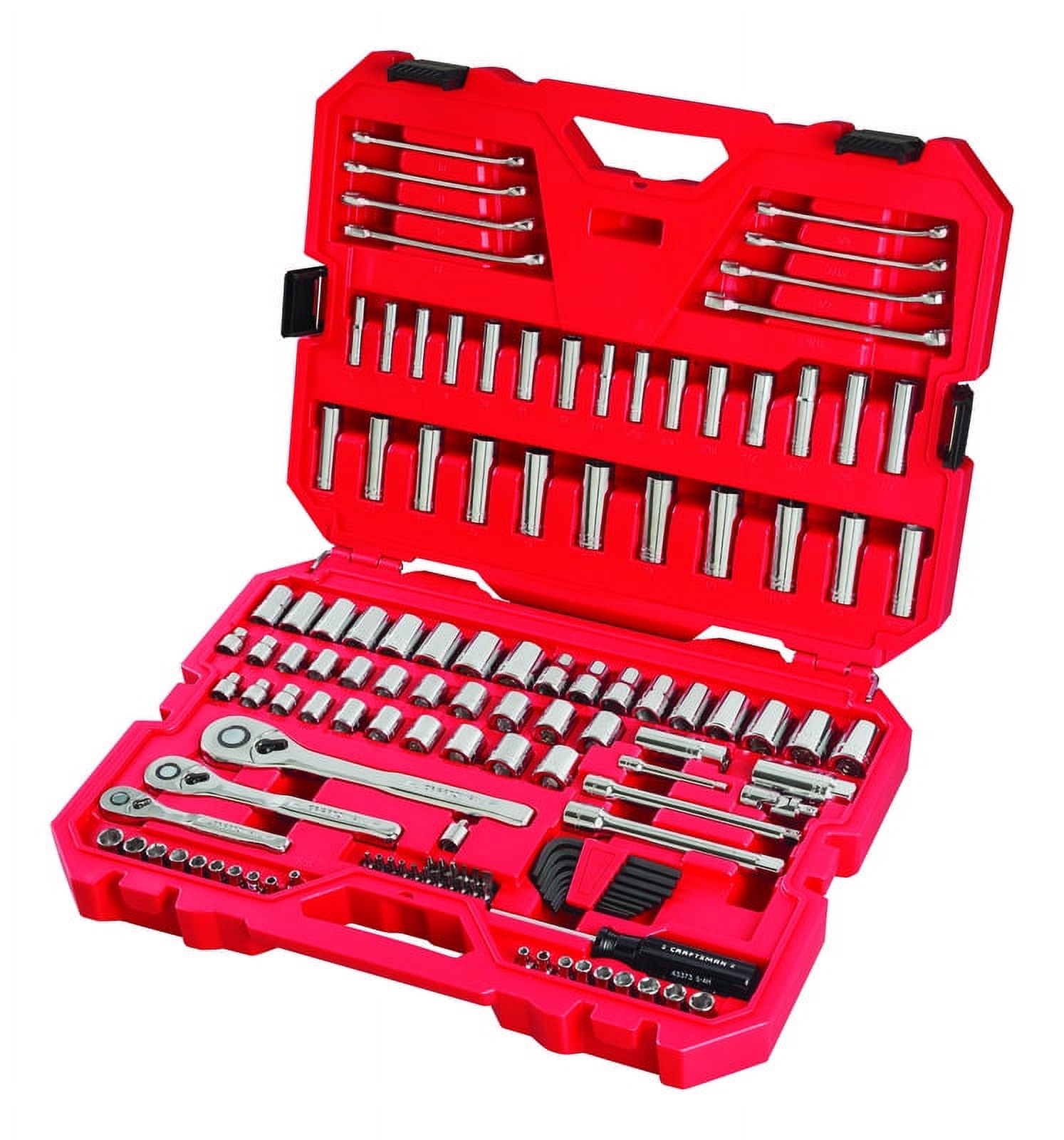 CRAFTSMAN Mechanics Tool Set, SAE / Metric, 135-Piece (CMMT12024)