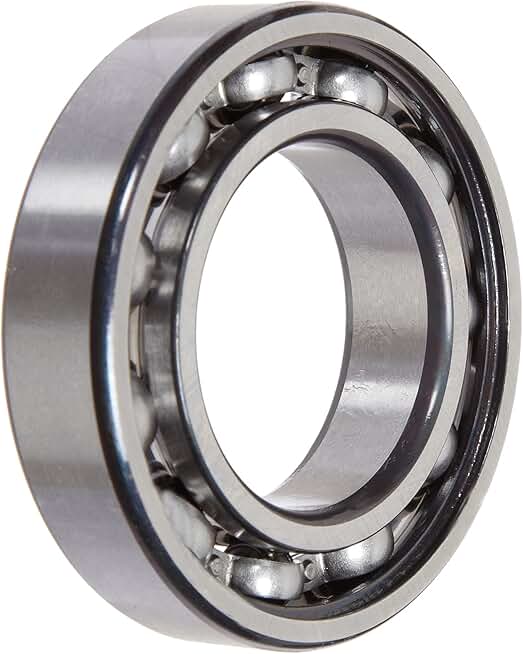 FAG Bearings 16048 Single Row Radial Bearing, ABEC 1 Precision, Open, Steel Cage, Normal Clearance, Metric, 240mm ID, 360mm OD, 37mm Width, 3800rpm