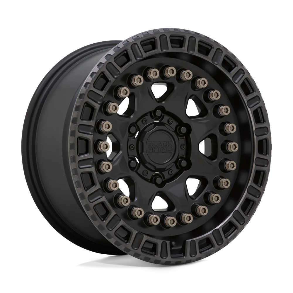 Black Rhino Cast Aluminum Rim BRCBN 20X9 6X4.5 M-BLK MACH-RNG 0MM, 2090CBN06114M76