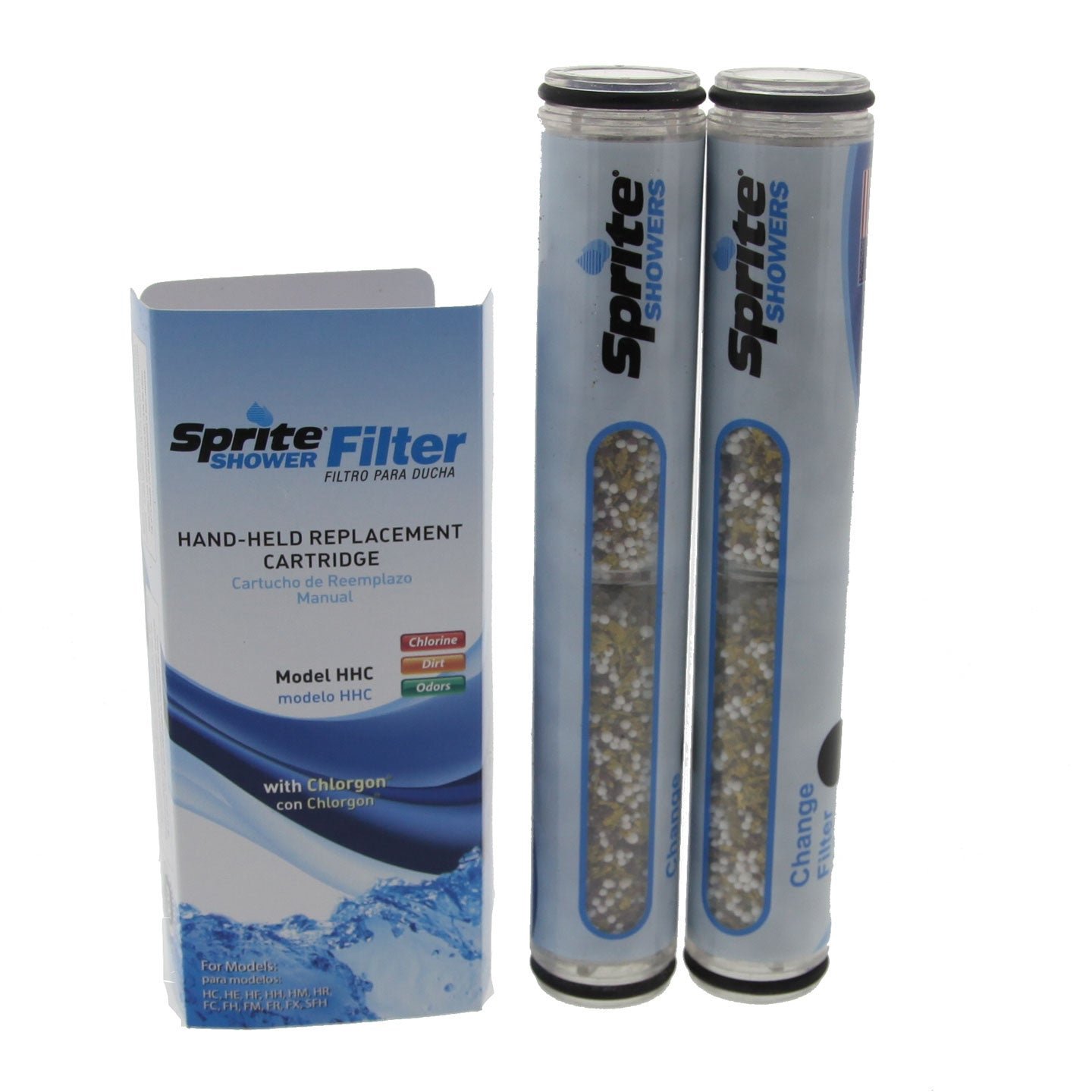 Package Of 12 Sprite HHC-2 Replacement Handheld Shower Filter Cartridge 2-...
