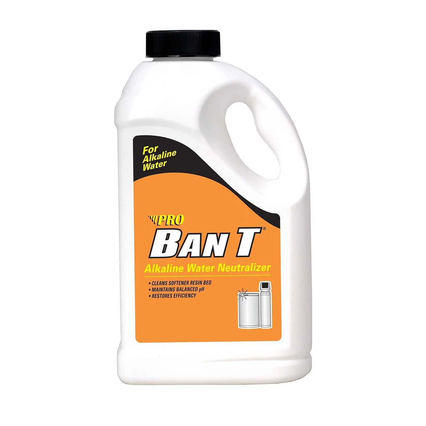 Package Of 5 RU64N Pro Products Ban T Alkaline Water Neutralizer and Cleaner